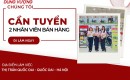 THÔNG BÁO TUYỂN DỤNG NHÂN VIÊN BÁN HÀNG